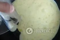 Омлет без молока - Шаг 3 Омлет без молока - Шаг 3