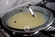 Омлет на сковороді - Крок 6 Омлет на сковороді - Крок 6