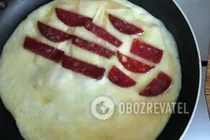 Омлет без молока - Шаг 5 Омлет без молока - Шаг 5