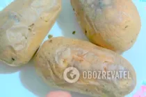 Картошка фаршированная мясом - Шаг 1 Картошка фаршированная мясом - Шаг 1