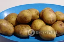 Картошка с салом в духовке в фольге - Шаг 1 Картошка с салом в духовке в фольге - Шаг 1