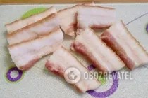Картопля із салом і часником у духовці - Крок 2 Картопля із салом і часником у духовці - Крок 2