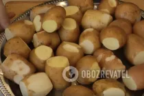 Картошка с салом на мангале - Шаг 3 Картошка с салом на мангале - Шаг 3
