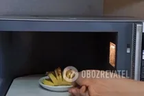 Картошка с салом в микроволновке - Шаг 6 Картошка с салом в микроволновке - Шаг 6