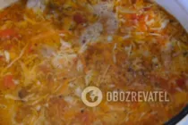 Капусняк із куркою - Крок 6 Капусняк із куркою - Крок 6