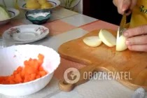 Капустняк с рисом - Шаг 1 Капустняк с рисом - Шаг 1