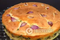 Заливной луковый пирог - Шаг 13 Заливной луковый пирог - Шаг 13