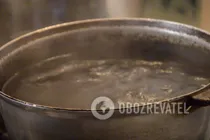 Мамалыга из кукурузной крупы - Шаг 1 Мамалыга из кукурузной крупы - Шаг 1