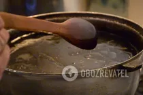 Мамалыга из кукурузной крупы - Шаг 2 Мамалыга из кукурузной крупы - Шаг 2