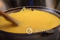 Мамалыга из кукурузной крупы - Шаг 4 Мамалыга из кукурузной крупы - Шаг 4