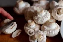 Крученики з грибами - Крок 3 Крученики з грибами - Крок 3