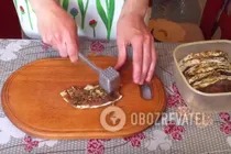 Крученики с сыром - Шаг 4 Крученики с сыром - Шаг 4