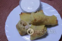 Налистники с яблоками - Шаг 7 Налистники с яблоками - Шаг 7