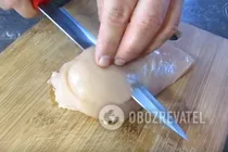 Крученики из куриного филе с сыром - Шаг 1 Крученики из куриного филе с сыром - Шаг 1