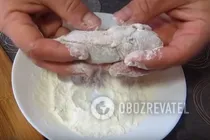 Крученики из куриного филе с сыром - Шаг 5 Крученики из куриного филе с сыром - Шаг 5