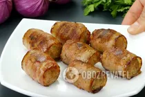 Крученики з фаршем - Крок 7 Крученики з фаршем - Крок 7