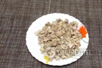 Салат с горошком и мясом - Шаг 1 Салат с горошком и мясом - Шаг 1