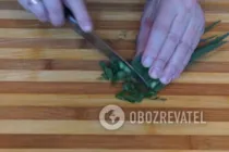 Салат с горошком - Шаг 4 Салат с горошком - Шаг 4