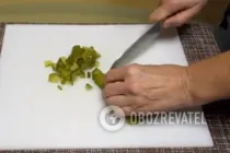 Салат с горошком и мясом - Шаг 4 Салат с горошком и мясом - Шаг 4