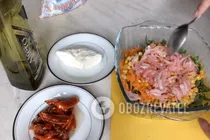 Салат с рукколой и вялеными помидорами - Шаг 4 Салат с рукколой и вялеными помидорами - Шаг 4