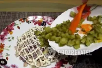 Салат с горошком и мясом - Шаг 6 Салат с горошком и мясом - Шаг 6