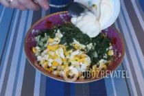 Салат с горошком - Шаг 6 Салат с горошком - Шаг 6