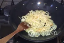 Салат со спаржевой фасолью - Шаг 5 Салат со спаржевой фасолью - Шаг 5