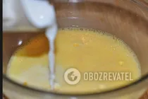 Вареный омлет - Шаг 2 Вареный омлет - Шаг 2