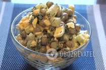 Салат с горошком - Шаг 7 Салат с горошком - Шаг 7