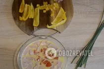 Омлет с колбасой - Шаг 5 Омлет с колбасой - Шаг 5