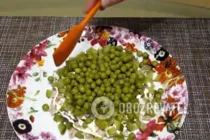 Салат с горошком и мясом - Шаг 7 Салат с горошком и мясом - Шаг 7