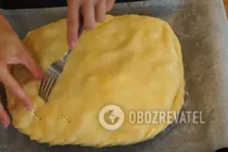 Рыбный пирог с рисом - Шаг 11 Рыбный пирог с рисом - Шаг 11