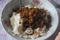 Налистники с творогом и изюмом - Шаг 6 Налистники с творогом и изюмом - Шаг 6