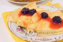 Налистники без молока - Шаг 7 Налистники без молока - Шаг 7