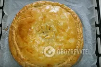 Мясной пирог в духовке - Шаг 15 Мясной пирог в духовке - Шаг 15