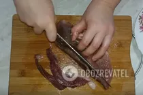 Мясной пирог в духовке - Шаг 6 Мясной пирог в духовке - Шаг 6