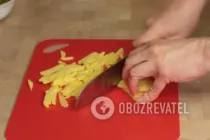 Салат "Гнездо глухаря" с огурцом - Шаг 1 Салат "Гнездо глухаря" с огурцом - Шаг 1