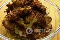 Салат "Гнездо глухаря" с грибами - Шаг 1 Салат "Гнездо глухаря" с грибами - Шаг 1
