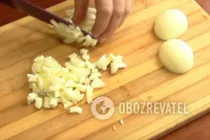 Салат "Гнездо глухаря" с грибами - Шаг 4 Салат "Гнездо глухаря" с грибами - Шаг 4