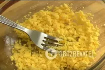 Салат "Гнездо глухаря" с грибами - Шаг 5 Салат "Гнездо глухаря" с грибами - Шаг 5