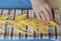 Салат "Гніздо глухаря" з копченою куркою - Крок 2 Салат "Гніздо глухаря" з копченою куркою - Крок 2