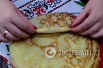 Налистники с творогом на крахмале - Шаг 7 Налистники с творогом на крахмале - Шаг 7