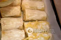 Налистники с курицей - Шаг 10 Налистники с курицей - Шаг 10