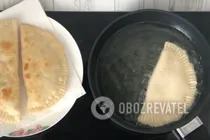 Чебуреки с картошкой - Шаг 10 Чебуреки с картошкой - Шаг 10