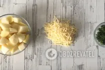 Чебуреки с картошкой - Шаг 3 Чебуреки с картошкой - Шаг 3
