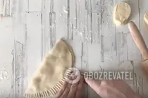 Чебуреки с картошкой - Шаг 9 Чебуреки с картошкой - Шаг 9