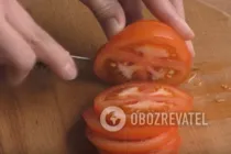 Салат "Капрезе" з соусом песто - Крок 2 Салат "Капрезе" з соусом песто - Крок 2