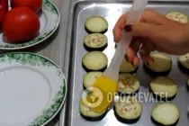 Салат с баклажанами - Шаг 2 Салат с баклажанами - Шаг 2
