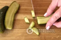 Салат с жареными баклажанами - Шаг 4 Салат с жареными баклажанами - Шаг 4