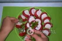 Салат "Капрезе" - Крок 4 Салат "Капрезе" - Крок 4